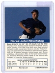 1993 Front Row Premium Series 2 The Gold Collection Derek Jeter #2 EX
