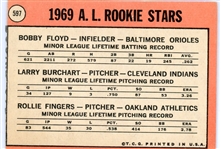1969 Topps Rollie Fingers Rookie #597 VG-EX