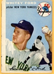 1954 Topps Whitey Ford #37 FAIR