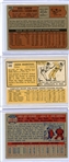 Baseball Star Lot 1972 Topps Rod Carew, 1963 Topps Juan Marichal
