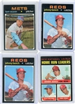 1971 Topps Baseball 10 Card Lot 