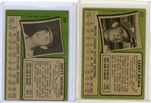 1971 Topps Baseball 10 Card Lot 
