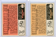 Lot of 2 1966 Topps Bob Uecker #91