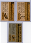 1960 Topps 3 Card Lot; Johnny Callison, Nellie Fox, Dallas Green