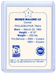 1984 Star Basketball Moses Malone #7