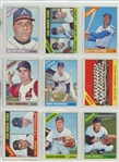 1966 Topps Complete Set Featuring Hank Aaron, Willie Stargell, Willie McCovey, Bob Clemente, Bob Gibson, Mickey Mantle, Willie Mays, Hank Aaron, and many more.  All high numbers included and in...