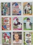 1966 Topps Complete Set Featuring Hank Aaron, Willie Stargell, Willie McCovey, Bob Clemente, Bob Gibson, Mickey Mantle, Willie Mays, Hank Aaron, and many more.  All high numbers included and in...