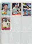 1965 Topps Complete Set Featuring Hank Aaron, Willie Stargell, Willie McCovey, Bob Clemente, Bob Gibson, Mickey Mantle, Willie Mays, Hank Aaron, Pete Rose, Steve Carlton RC and many more.  All high...