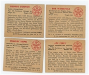 Lot of 10 1950 Bowman Football Cards with 4 HOF