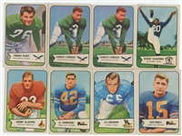 Lot of 28 1954 Bowman Football Cards with 5 HOF