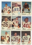 Lot of 46 1961 Fleer Football Cards w/HOF