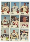 Lot of 46 1961 Fleer Football Cards w/HOF