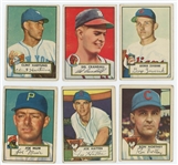 1952 Topps 19-card low grade lot (18 different cards)