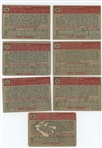 1952 Topps 19-card low grade lot (18 different cards)