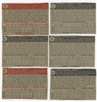 1952 Topps 18-card trimmed lot