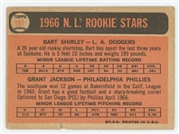 1966 Topps Bart Shirley / Grant Jackson Rookie Stars #591 (LOW GRADE)