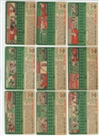1954 Topps Baseball Starter set 27/250 w/ HOF Hoyt Wilhelm and the Ed and John O'Brien #139 card (LOW GRADE)