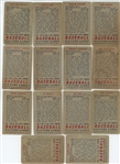 1951 Bowman Low Grade Starter set 97/324 w/ stars and high numbers