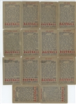 1951 Bowman Low Grade Starter set 97/324 w/ stars and high numbers