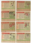 1955 Topps Low Grade Starter Set 67/206 w/ Don Zimmer rookie and 19 high numbers