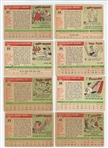 1955 Topps Low Grade Starter Set 67/206 w/ Don Zimmer rookie and 19 high numbers