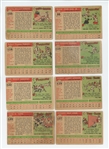 1955 Topps Low Grade Starter Set 67/206 w/ Don Zimmer rookie and 19 high numbers