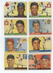 1955 Topps Low Grade Starter Set 67/206 w/ Don Zimmer rookie and 19 high numbers