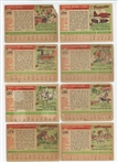 1955 Topps Low Grade Starter Set 67/206 w/ Don Zimmer rookie and 19 high numbers