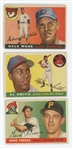 1955 Topps Low Grade Starter Set 67/206 w/ Don Zimmer rookie and 19 high numbers