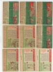1954 1955 1956 Topps 46-card lot w/ Don Zimmer Rookie (LOW GRADE)