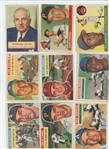 1954 1955 1956 Topps 46-card lot w/ Don Zimmer Rookie (LOW GRADE)