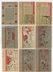 1954 1955 1956 Topps 46-card lot w/ Don Zimmer Rookie (LOW GRADE)