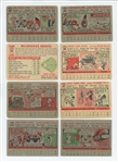 1954 1955 1956 Topps 46-card lot w/ Don Zimmer Rookie (LOW GRADE)
