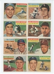 1954 1955 1956 Topps 46-card lot w/ Don Zimmer Rookie (LOW GRADE)