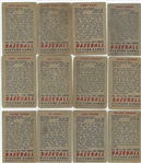 1949, 1950, 1951, 1952 Bowman 31-card Baseball lot (LOW GRADE)