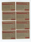 1954 Bowman 45-card lot (42 different) including HOF Larry Doby (LOW GRADE)