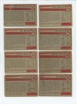 1954 Bowman 45-card lot (42 different) including HOF Larry Doby (LOW GRADE)