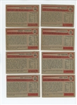 1954 Bowman 45-card lot (42 different) including HOF Larry Doby (LOW GRADE)