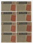 1955 Bowman 46-card lot (43 different) including Tommy Byrne high number #300 (LOW GRADE)