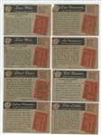 1955 Bowman 46-card lot (43 different) including Tommy Byrne high number #300 (LOW GRADE)