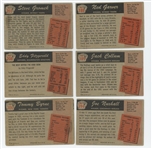 1955 Bowman 46-card lot (43 different) including Tommy Byrne high number #300 (LOW GRADE)