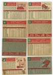 1959 Topps 15-card lot of Hall of Famers (Snider, Fox, Kaline, Spahn, Wynn, Ashburn, Mays, Sparky Anderson, Drysdale, Cepeda, Aparicio, and Doby plus Stengel and Mazeroski All-Star High Numbers