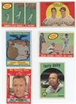 1959 Topps 15-card lot of Hall of Famers (Snider, Fox, Kaline, Spahn, Wynn, Ashburn, Mays, Sparky Anderson, Drysdale, Cepeda, Aparicio, and Doby plus Stengel and Mazeroski All-Star High Numbers