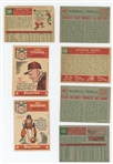 1959 Topps 15-card lot of Hall of Famers (Snider, Fox, Kaline, Spahn, Wynn, Ashburn, Mays, Sparky Anderson, Drysdale, Cepeda, Aparicio, and Doby plus Stengel and Mazeroski All-Star High Numbers