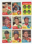 1963 Topps Starter Set 151/572 (26.4%) including HOF Hoyt Wilhelm, Jim Kaat, Gaylord Perry, and Juan Marichal, plus Lou Brock and 30 other Series 6 cards, and 17 Series 7 cards (LOW GRADE)