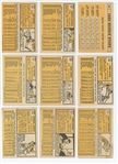 1963 Topps Starter Set 151/572 (26.4%) including HOF Hoyt Wilhelm, Jim Kaat, Gaylord Perry, and Juan Marichal, plus Lou Brock and 30 other Series 6 cards, and 17 Series 7 cards (LOW GRADE)