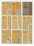 1965 Topps LOW GRADE lot of 72 cards including HOF Al Kaline and Ernie Banks, plus two high numbers