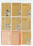 1965 Topps LOW GRADE lot of 72 cards including HOF Al Kaline and Ernie Banks, plus two high numbers