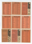 1966 Topps Starter Set 321/598 (53.7%) including 21 HOFs and 9 Leaders Cards plus  8 Series 7 high numbers including Gaylord Perry #598 (LOW GRADE)