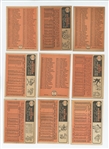 1966 Topps Starter Set 321/598 (53.7%) including 21 HOFs and 9 Leaders Cards plus  8 Series 7 high numbers including Gaylord Perry #598 (LOW GRADE)